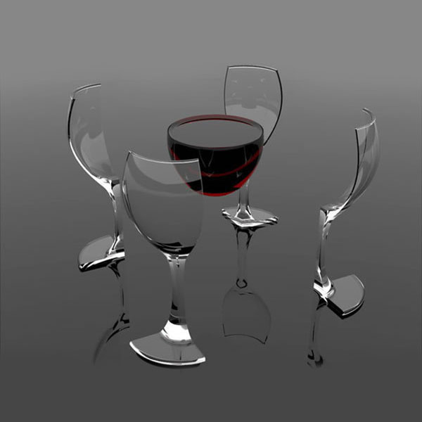 Fun And Creative Wine Glasses – The Levitating Wine - Wine Ponder